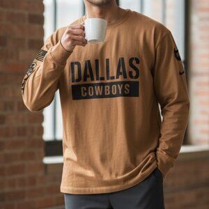 837 MENS BROWN XXL DALLAS COWBOYS TEE BY THE NIKE TEE